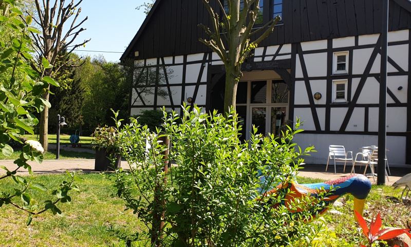 Blick auf das Floristpark-Gelände